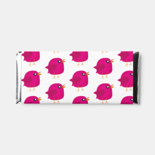 Kids cute birdy hershey bar favors