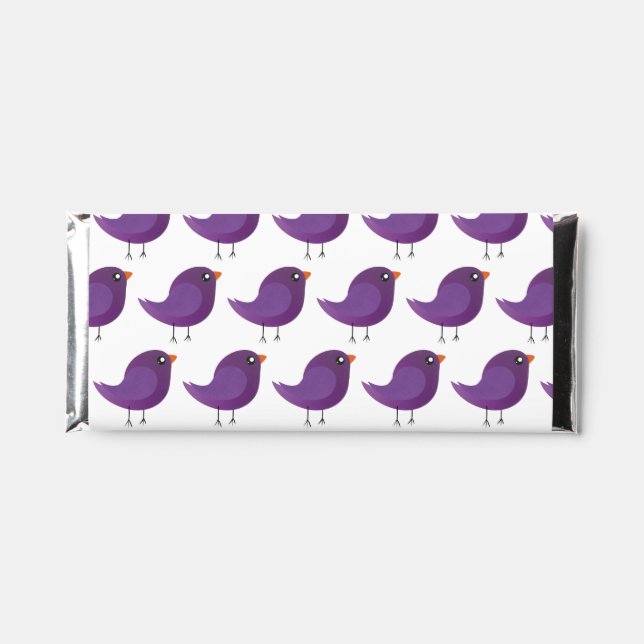 Kids cute birdy  hershey bar favors (Front)