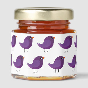 Kids cute birdy honey jar favors