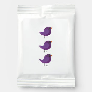 Kids cute birdy hot chocolate drink mix