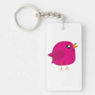 Kids cute birdy keychain
