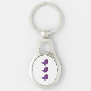 Kids cute birdy keychain