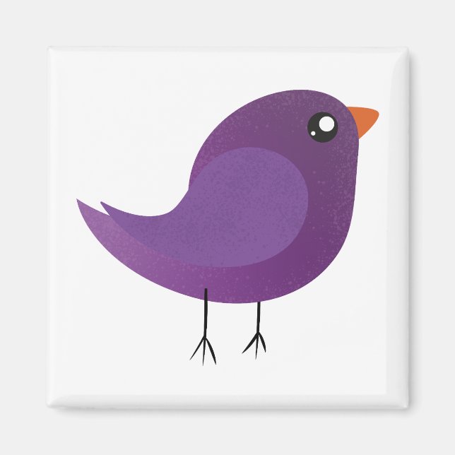 Kids cute birdy  magnet (Front)