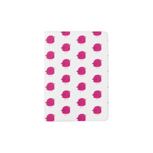 Kids cute birdy passport holder
