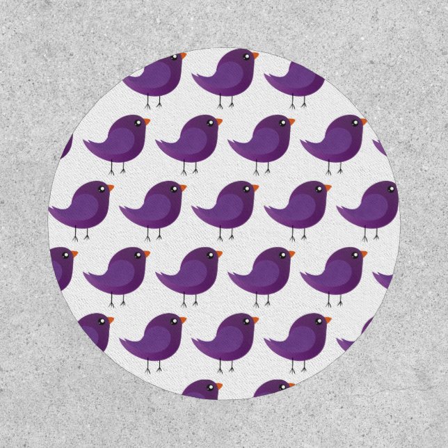 Kids cute birdy  patch (Front)