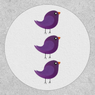Kids cute birdy patch