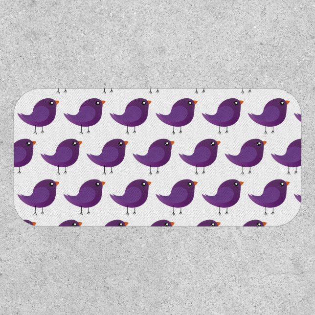 Kids cute birdy  patch (Front)