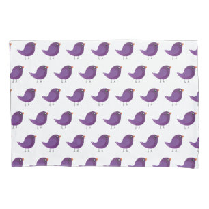 Kids cute birdy  pillow case