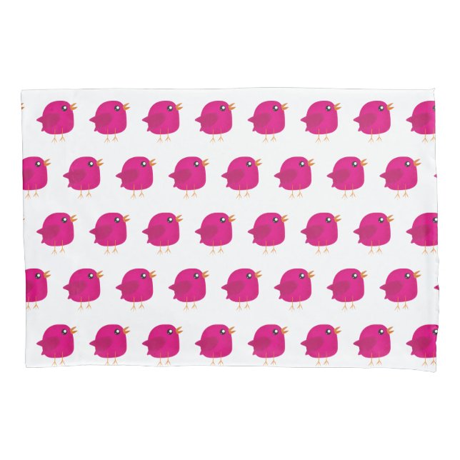 Kids cute birdy   pillow case (Front-Left)