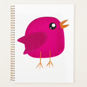 Kids cute birdy planner