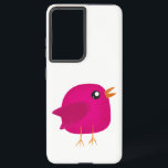 Kids cute birdy   samsung galaxy s21  case<br><div class="desc">Bird Cartoon illustration</div>