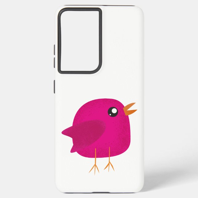 Kids cute birdy   samsung galaxy case (Back)