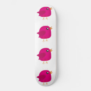 Kids cute birdy skateboard