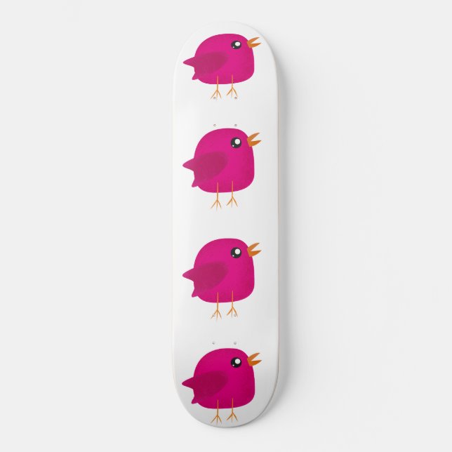 Kids cute birdy    skateboard (Front)