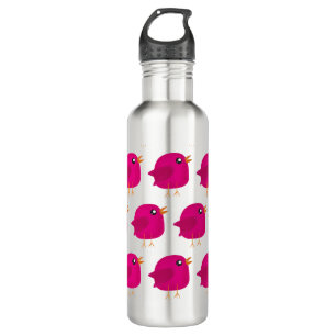 Kids cute birdy   stainless steel water bottle