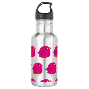 Kids cute birdy stainless steel water bottle