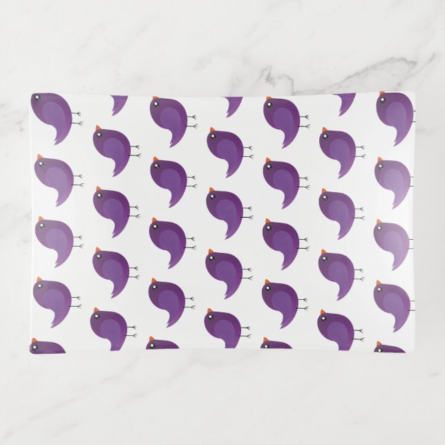 Kids cute birdy  trinket tray (Front)