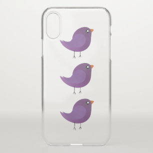 Kids cute birdy iPhone XS case