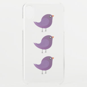 Kids cute birdy iPhone XS max case