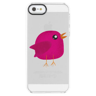 Kids cute birdy  clear iPhone SE/5/5s case