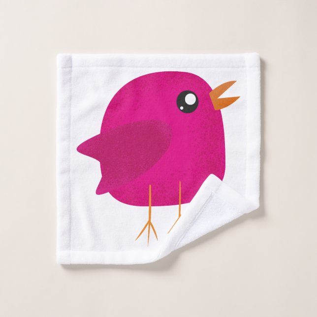 Kids cute birdy    wash cloth (Wash Cloth)