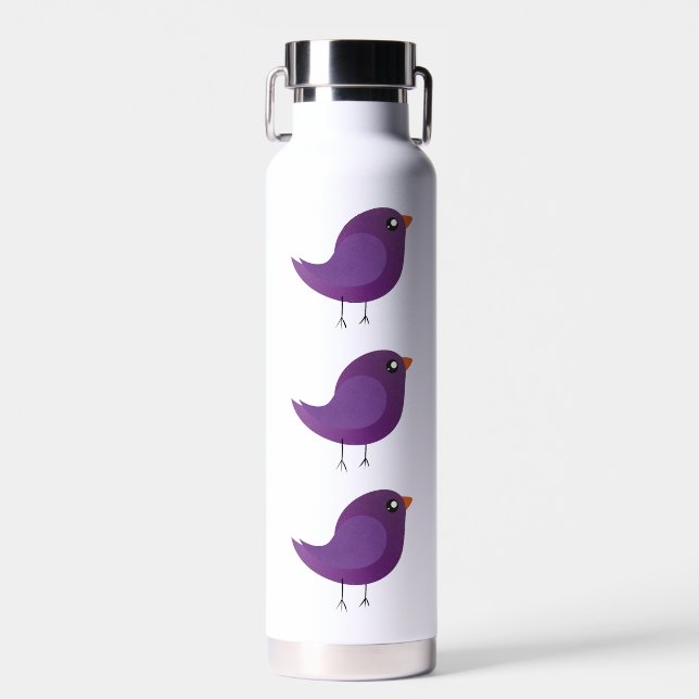 Kids cute birdy  water bottle (Front)