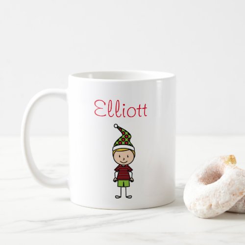 Kids Cute Christmas Personalized Coffee Mug