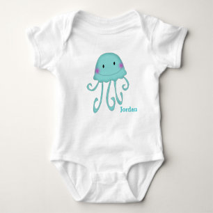 Kid's Cute Jellyfish Baby Bodysuit