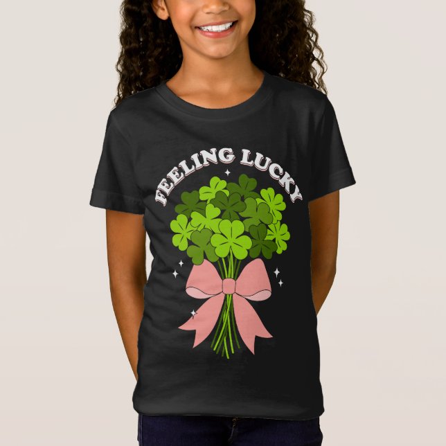 Kids cute St.Patrick’s Day T-Shirt (Front)