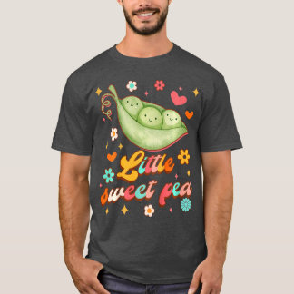 Kids Cute Sweet Pea Baby Shower Mommy Me Little Sw T-Shirt