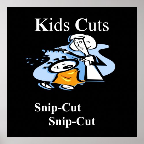 Kids Cuts Poster Matte