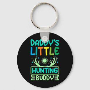 Kids Daddy's Little Hunting Buddy Keychain