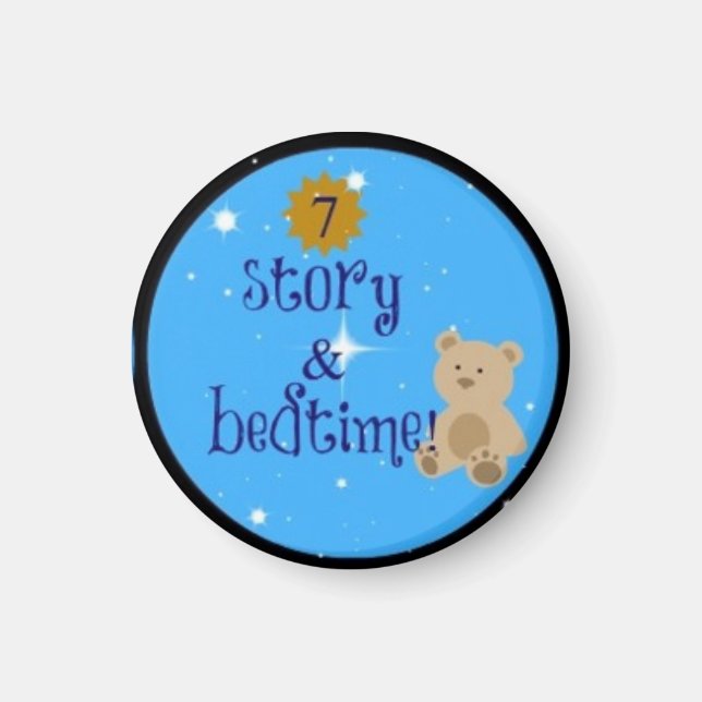 kid's daily routine chart magnet!!! magnet (Front)