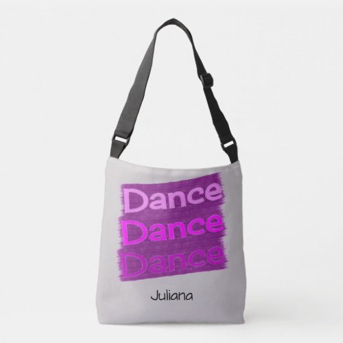 Kids Dance Personalized Crossbody Bag