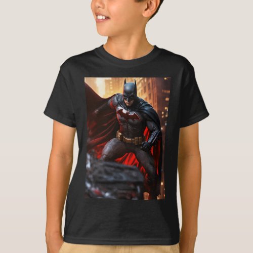Kids Dark Knight Adventure Tee T_Shirt