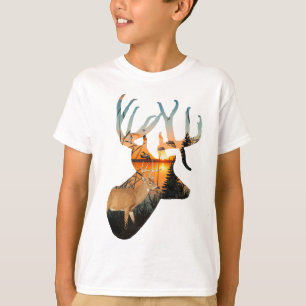 Kid's Deer Hunting Shirt, Kid's Whitetail T-Shirt