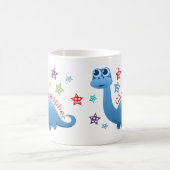 Kids Dinosaur Personalized Coffee Mug (Center)