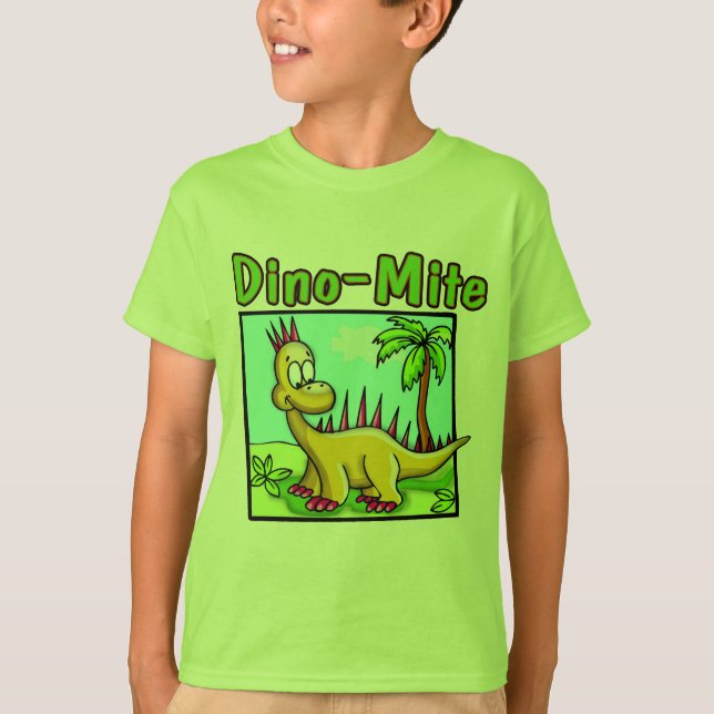 Kids Dinosaur T-shirts and Kids Dinosaur Gifts (Front)