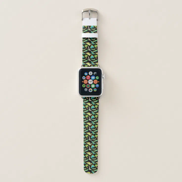 Kids Dinosaurs Apple Watch Band | Zazzle