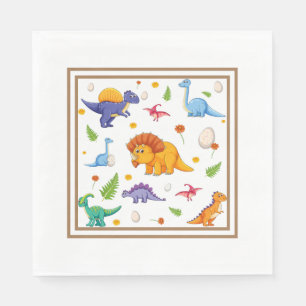 Kids Dinosaurs Napkins