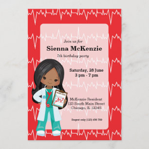 Kids Doctor Invitation