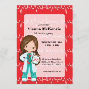 Kids Doctor Invitation