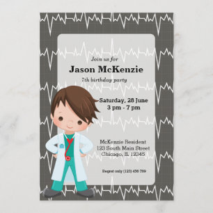 Kids Doctor Invitation