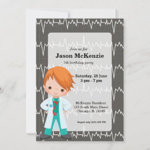 Kids Doctor Invitation
