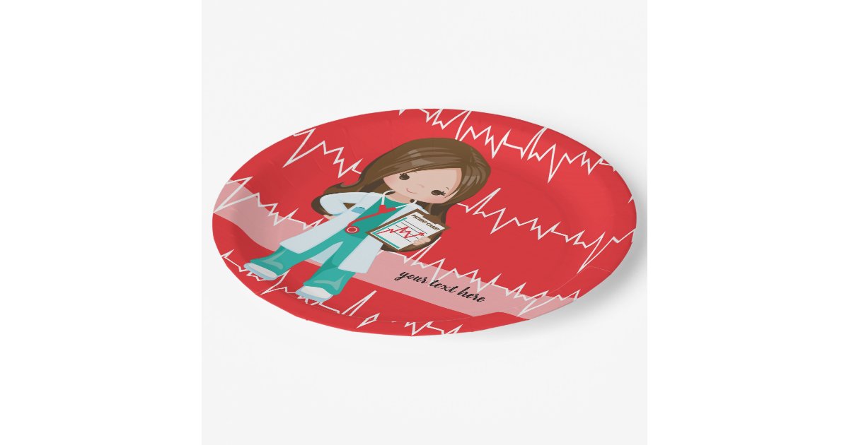 Kids Doctor Paper Plates Zazzle