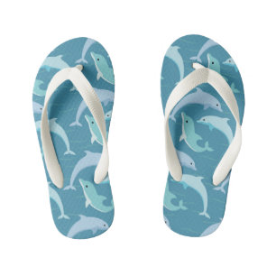 Kids Dolphin Flip Flops
