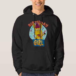 Kids Donkey Hodie Birthday Girl Donkey Celebration Hoodie