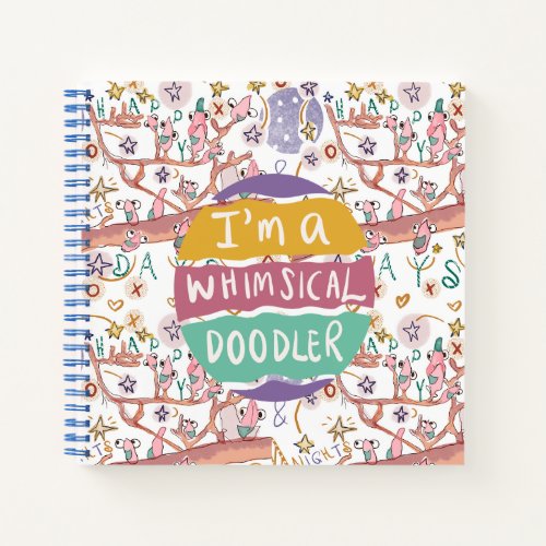 Kids Doodler Hardcover Spiral Artist Notebook