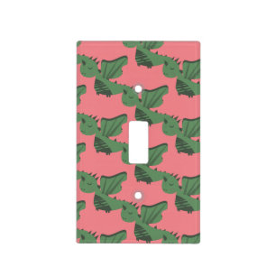 Kids Dragon Room Whimisical Pattern Light Switch Cover