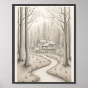 Kids Drawing wall art home decor poster